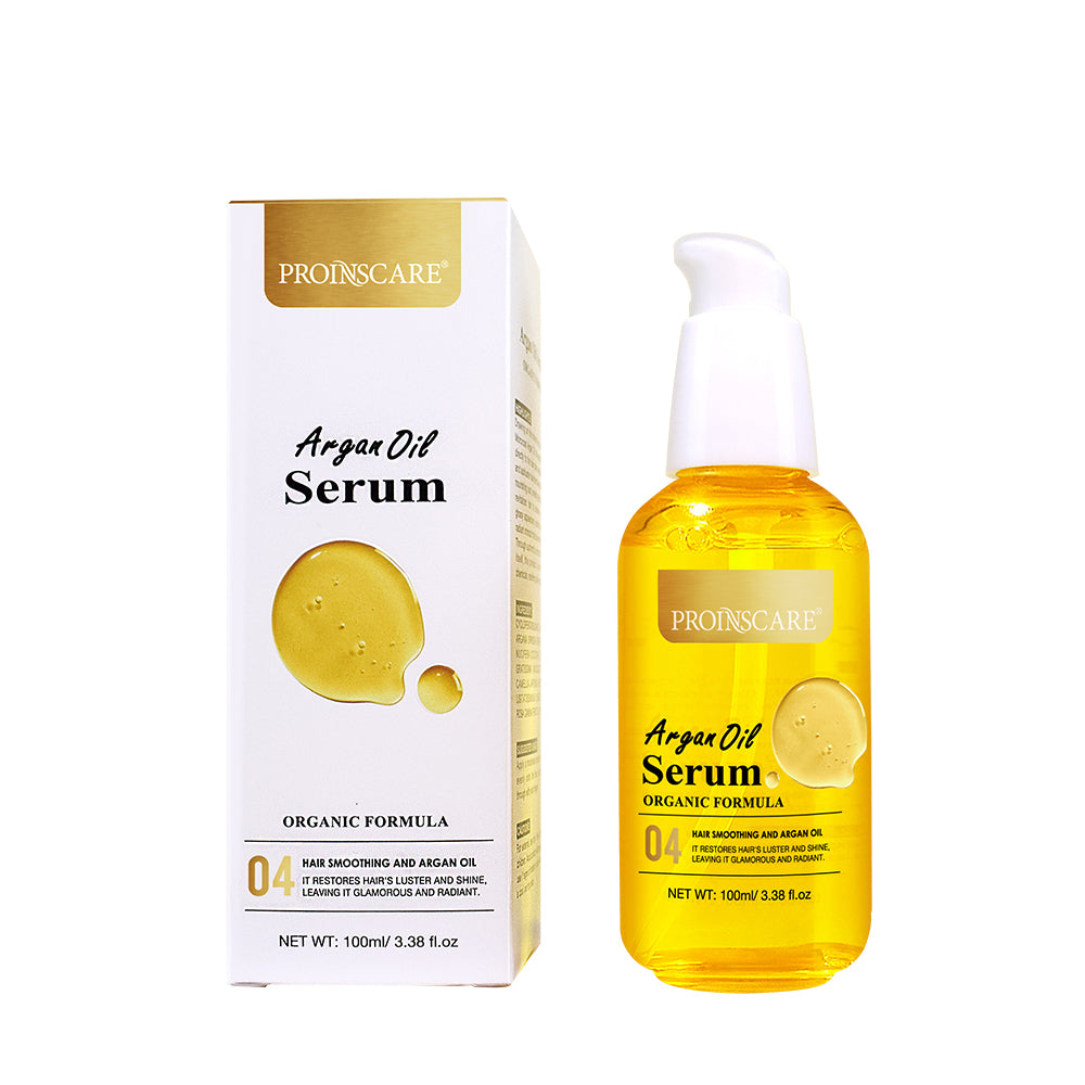 PROINSCARE Natural Organic Moroccan Argan Hair Oil Anti Frizz Repairing Nourishing Private Label Hair Oil Wholesale Suppliers