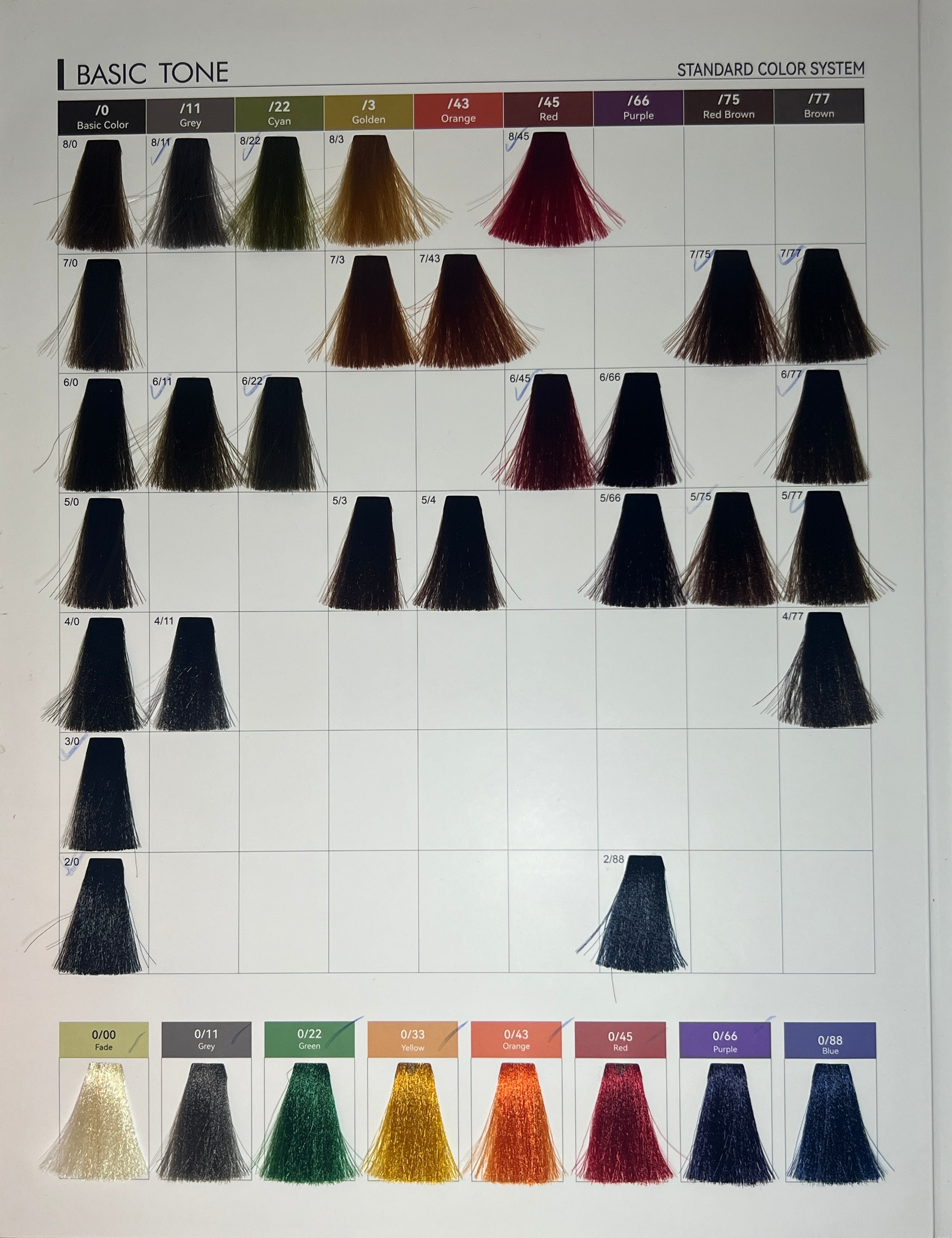 AMS Salon Color 0/00