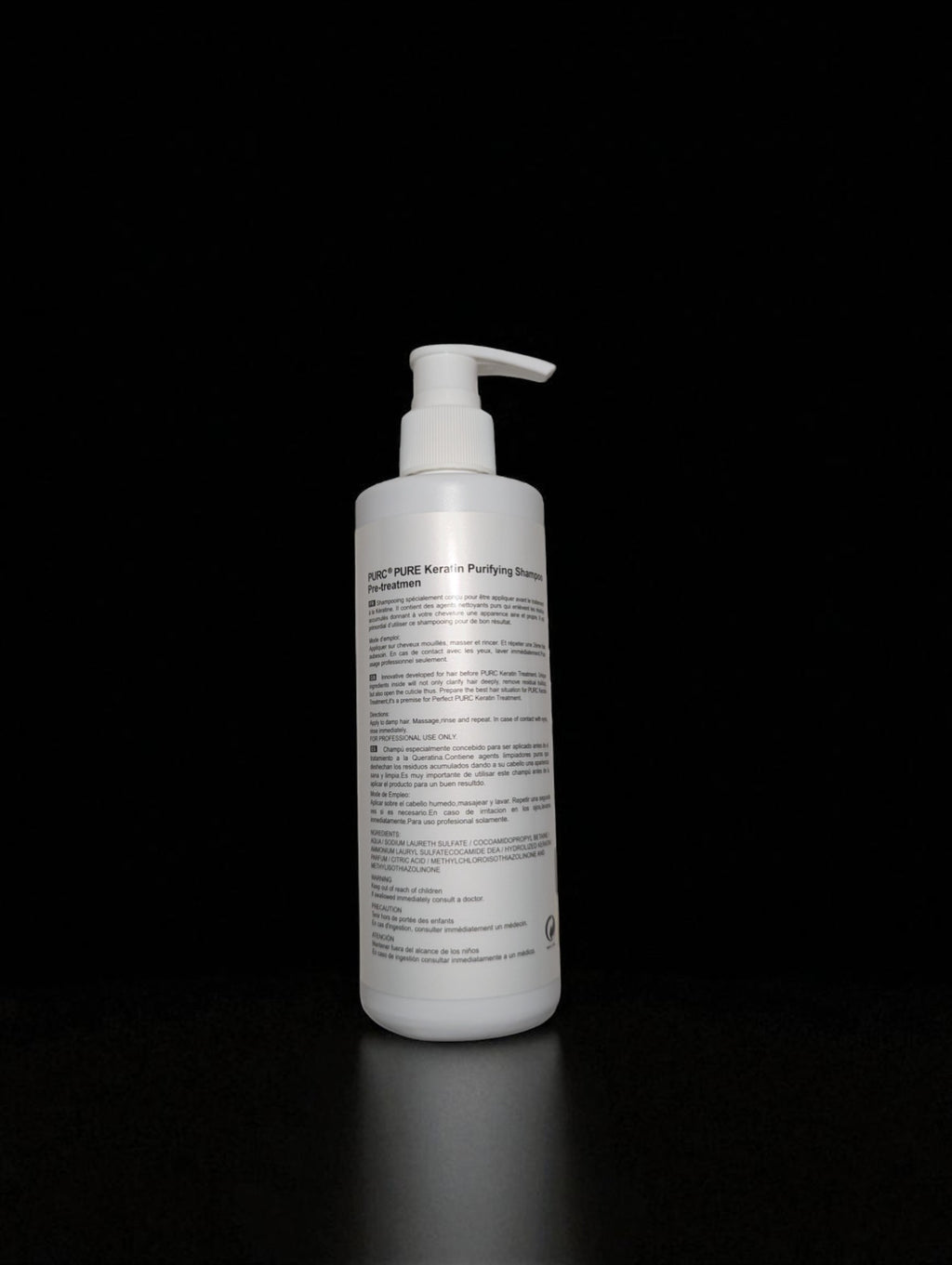 PURC Purifying Shampoo Before Hair Keratin Treatment