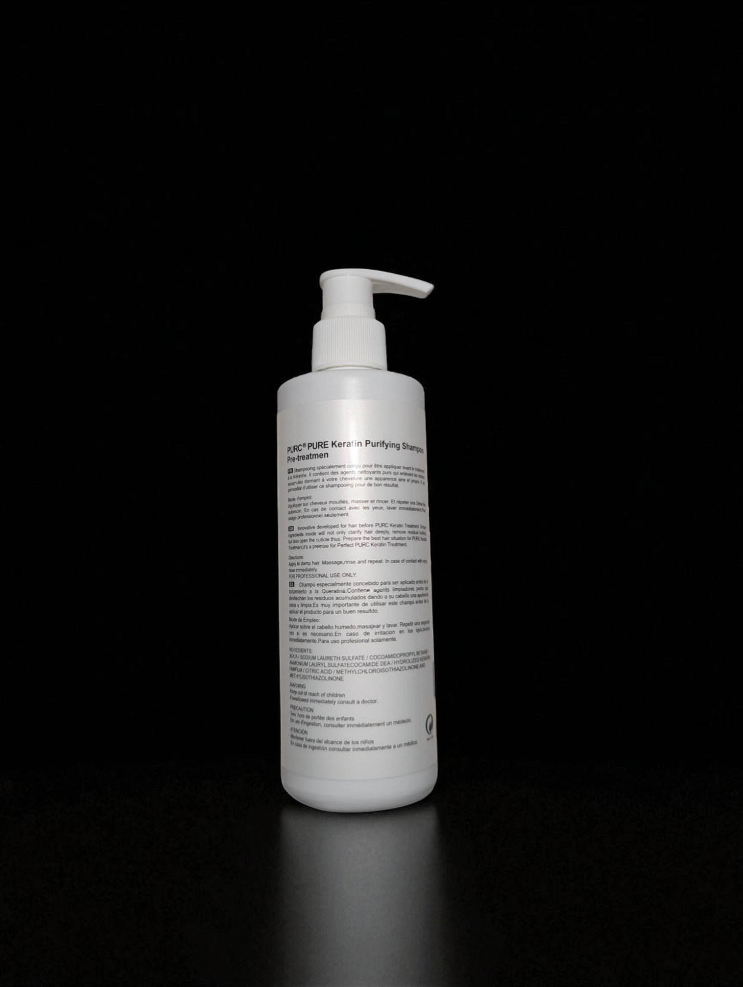 PURC Purifying Shampoo Before Hair Keratin Treatment