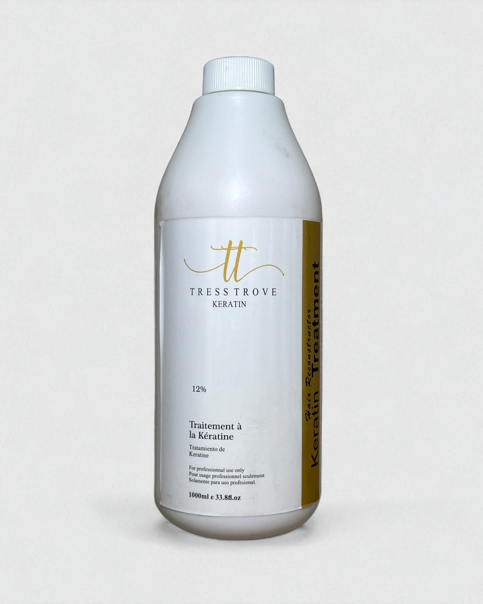 Tress Trove 12% Brazilian Keratin Treatment For Deeply Damaged Hair Repair Keratin Therapy Hair Straightening Smoothing Treatment Wholesale