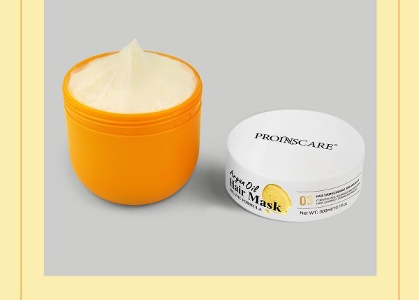 PROINSCARE Natural Organic Deep Nourishing Repair Argan Oil Hair Mask For Dry Damaged Frizzy Hair Private Label Hair Mask Manufacturer